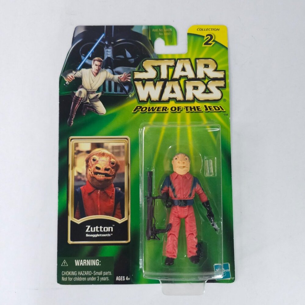 Vintage Star Wars Power of the Jedi Zutton Collection 2 2001 Hasbro New